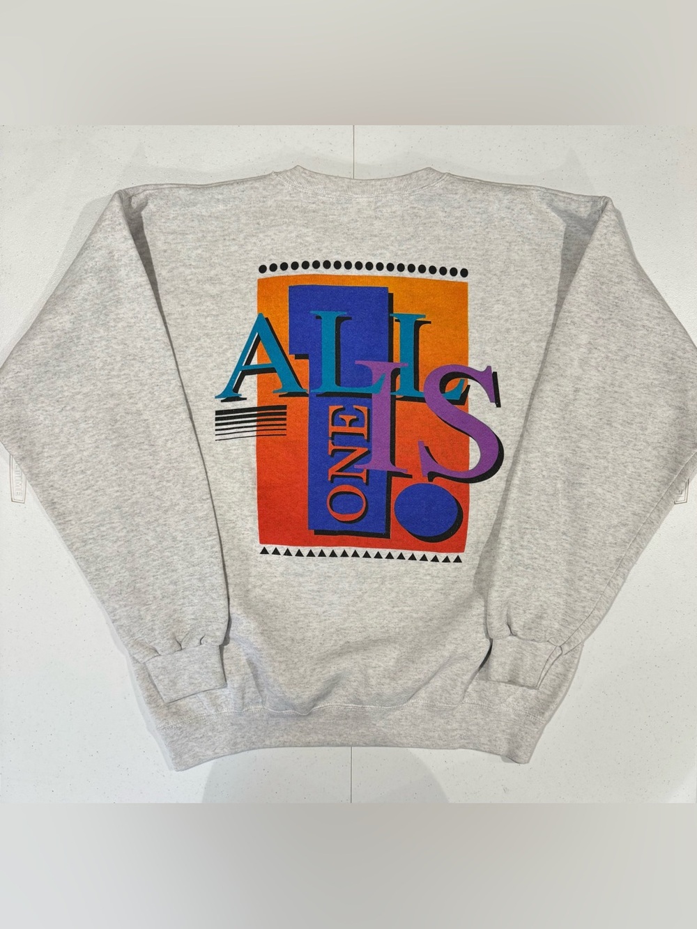 Vintage 90’s Hard Rock Cafe Orlando All is One crew neck sweater size large